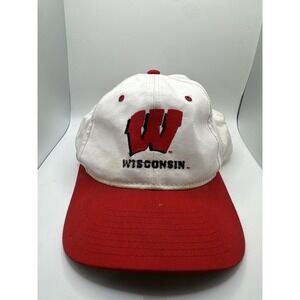 Starter Wisconson Badgers Hat Snapback Cap Embroidered VTG‎